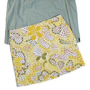 J. Crew Linen Mod Floral Mini Skirt